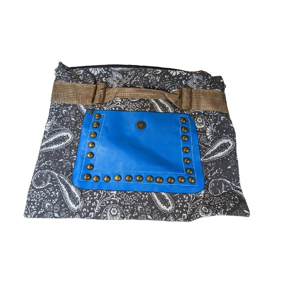 Focus Baby Paisley Floral Bag Strap Messenger Cross body - Picture 2 of 4